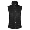 thumbnail image 1 of Purcoar Women's Outwear Packable Vests Lightweight Turn Down Zipper Quilted Puffer with Pockets, 1 of 7