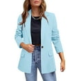 thumbnail image 1 of Purcolt Blazers for Women Business Casual Lightweight Long Sleeve Open Front Work Office Suit Jacket with Pockets, 1 of 5
