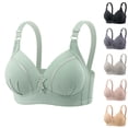thumbnail image 1 of Purcolt Bras for Women No Underwire Full Coverage Lightly Lined Wireless T-Shirt Bra Comfort Soft Supportive Push Up Everyday Bras, 1 of 7