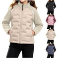 thumbnail image 1 of Purcolt Girls Thermal Puffer Softshell Jackets Lightweight Casual Stand Neck Long Sleeve Full Zipper Loose Fit Winter Outerwear with Pockets for 2-15Y, 1 of 9