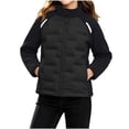 thumbnail image 1 of Purcolt Girls Thermal Puffer Softshell Jackets Lightweight Casual Stand Neck Long Sleeve Full Zipper Loose Fit Winter Outerwear with Pockets for 2-15Y, 1 of 9