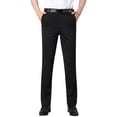 thumbnail image 1 of Purcolt Men's Regular Fit Dress Pants Casual Business Flat Front Wrinkle Free Siut Pants Comfort Stretch Golf Pants, 1 of 9