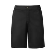 cheap dress shorts HDE Women's Chino High Waisted Summer Dress Shorts, Red M