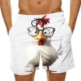 thumbnail image 1 of Purcolt Men's Swim Trunks Quick Dry Lightweight Drawstring Waist Beach Shorts with Pockets, 1 of 6