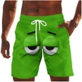 thumbnail image 1 of Purcolt Mens Cartoon Swim Trunks Elastic Waist Drawstring Summer Short Funny Novelty Outdoor Beach Board Shorts, 1 of 5