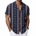 thumbnail image 1 of Purcolt Mens Hawaiian Shirt Short Sleeve Button Down Shirts Tropical Floral Summer Beach Shirts, 1 of 8