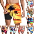 thumbnail image 1 of Purcolt Mens Swim Trunks with Compression Liner 5 inch Inseam Quick Dry 2 in 1 Swimming Board Beach Shorts with Pockets, 1 of 7