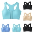 thumbnail image 1 of Purcolt Post Surgery Bras for Women Front Closure Mastectomy Bras Full Coverage Wirefree Supportive Comfort Everyday Bra No Underwire, 1 of 8
