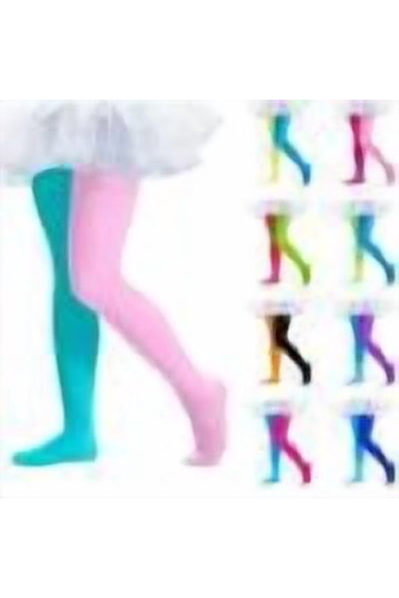 Toddler Girls Dance Tights School Ballet Footed Leggings Ultra Soft Pantyhose Stockings for Kids Students 2-8 Years