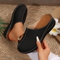 thumbnail image 1 of Purcolt Women Summer Clogs Comfort Round Closed Toe Non Slip Slippers Casual Slip On Arch Support Nurse Shoes, 1 of 9