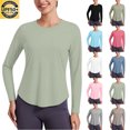 thumbnail image 1 of Purcolt Women's Sun Shirts UPF 50+ Long Sleeve UV Protection Shirt Rash Guard Lightweight Quick Dry Workout Hiking Tops, 1 of 5