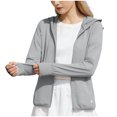 thumbnail image 1 of Purcolt Women's UPF 50+ Sun Protection Jacket Lightweight Athletic Jacket Full Zip Long Sleeve Hooded Cooling Shirts for Hiking Outdoor with Pockets & Thumbholes, 1 of 8