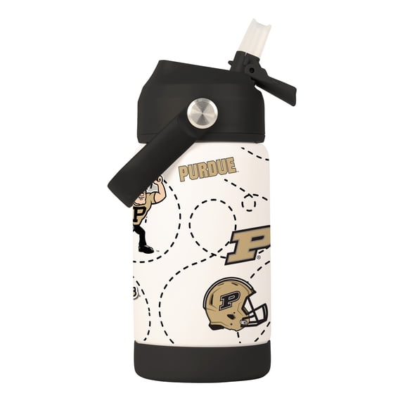 Purdue 12oz Mascot SS Kids Bottle