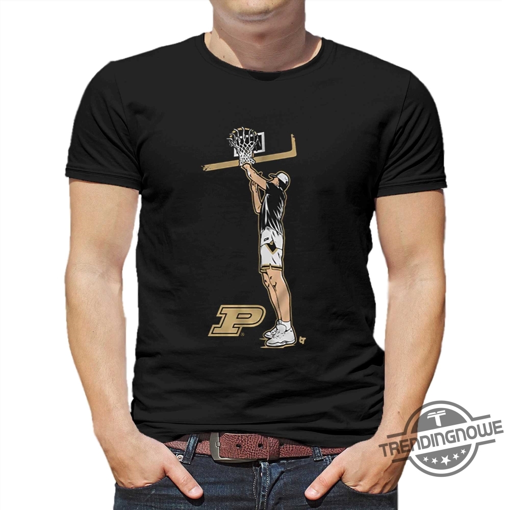 Purdue Basketball Zach Edey No Ladder Needed Shirt