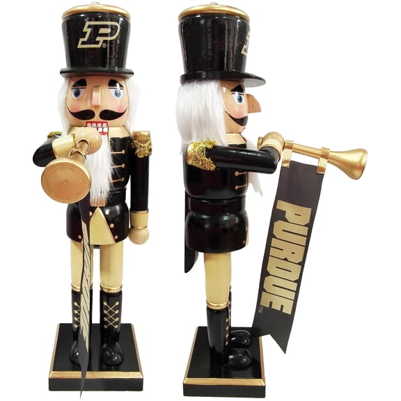 Purdue Boilermakers 14" Bugler Nutcracker