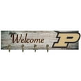 thumbnail image 1 of Purdue Boilermakers 24" x 6" Mounted Coat Hanger, 1 of 2