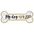 thumbnail image 1 of Purdue Boilermakers 6" x 12" Team Dog Bone Sign, 1 of 1
