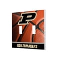 thumbnail image 1 of Purdue Boilermakers Basketball Design Double Toggle Light Switch Plate, 1 of 4
