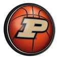 thumbnail image 1 of Purdue Boilermakers Basketball 18'' Round Slimline Illuminated Wall Sign, 1 of 5
