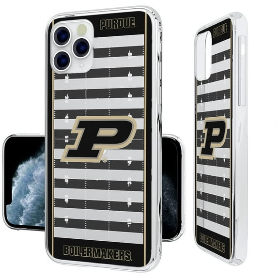 Purdue Boilermakers Clear Field iPhone Case