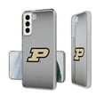 thumbnail image 1 of Purdue Boilermakers Linen Logo Galaxy Clear Case, 1 of 1
