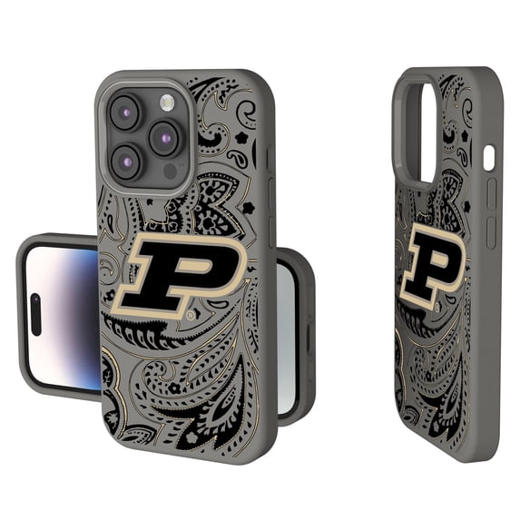 Purdue Boilermakers Paisley iPhone Soft Touch Case