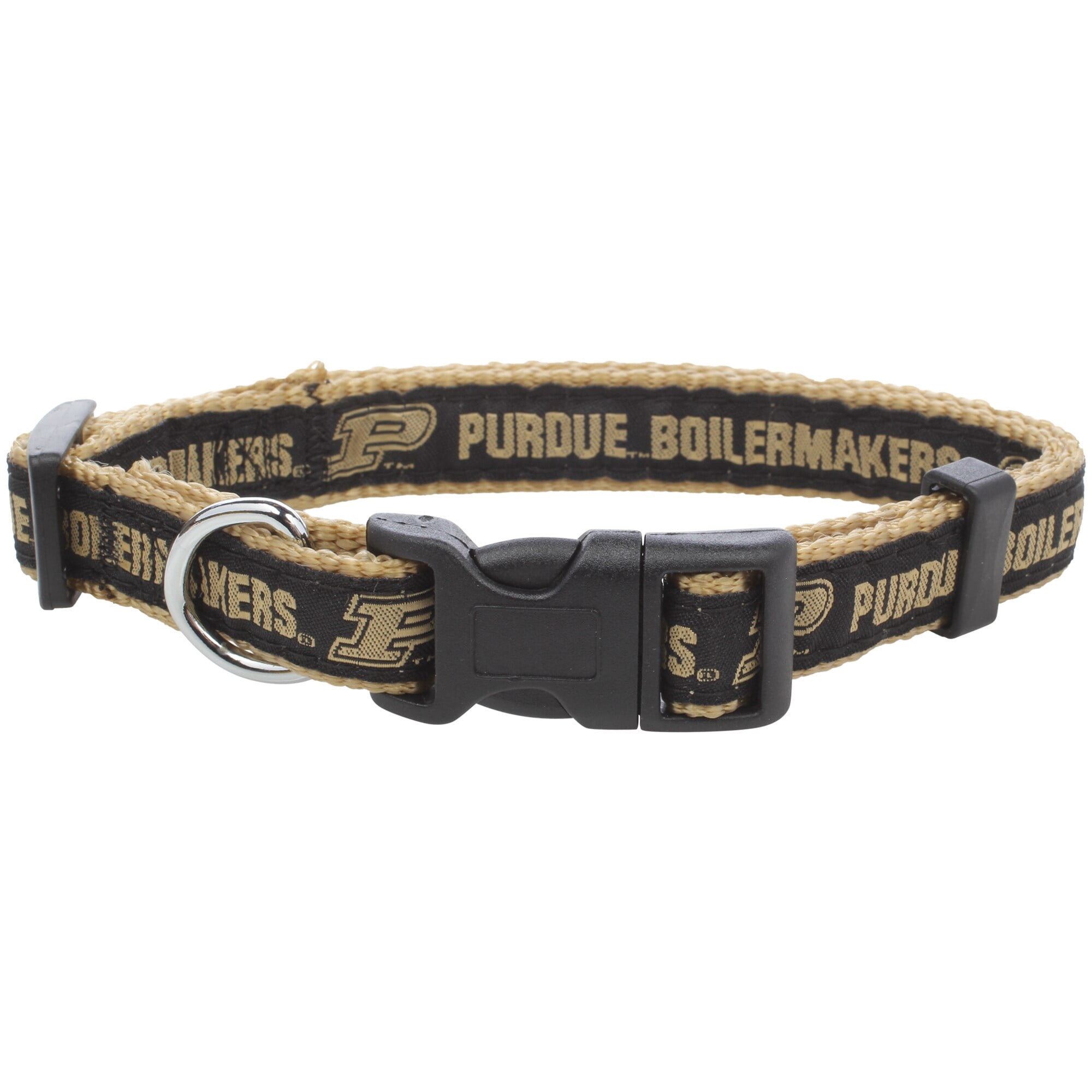 Pets First College Purdue Boilermakers Pet Collar, 3 Sizes Available, Sports Fan Dog Collar - Medium