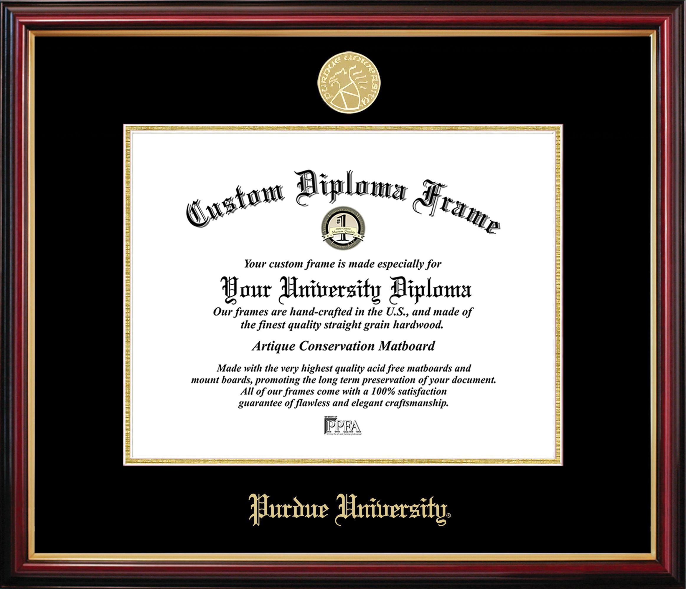 Purdue Petite Diploma Frame