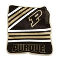 thumbnail image 1 of Purdue Raschel Throw, 1 of 2