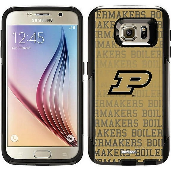 Purdue Repeating 2 Design on OtterBox Commuter Series Case for Samsung Galaxy S6
