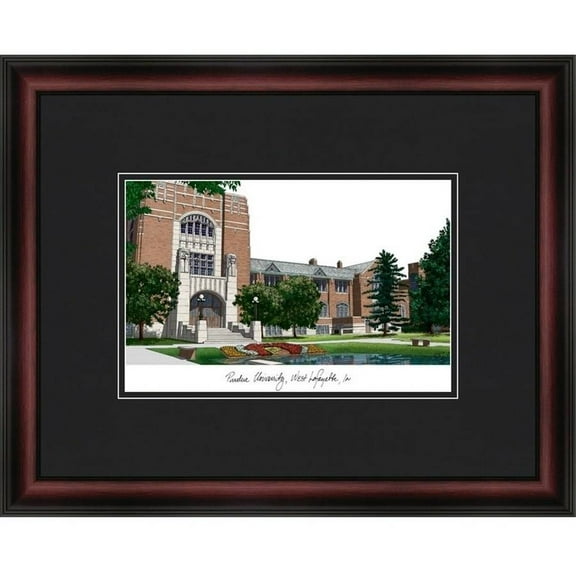 Purdue University Academic Framed Lithograph