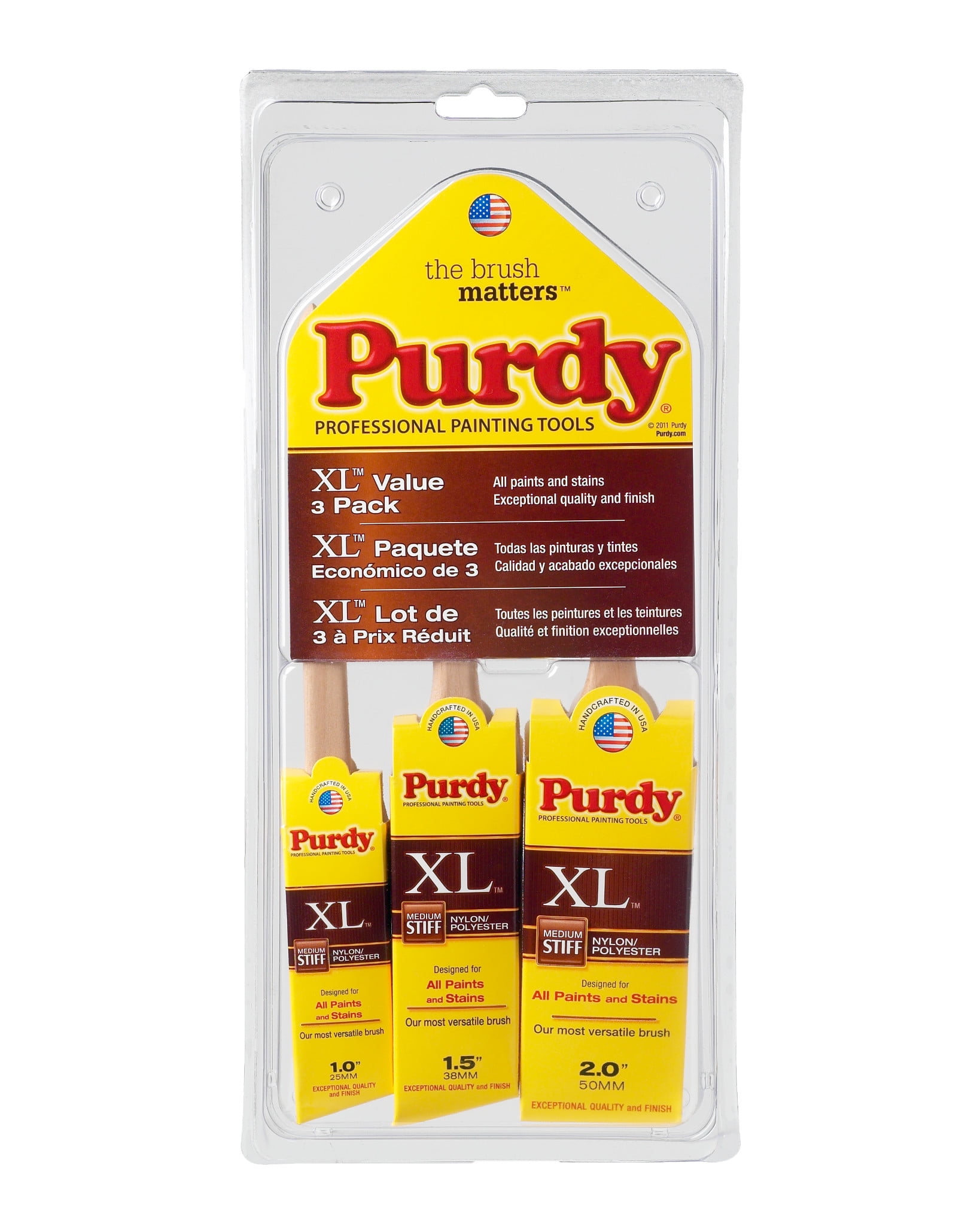 SHERWIN-WILLIAMS Purdy XL Multi-Pack Paint Brushes
