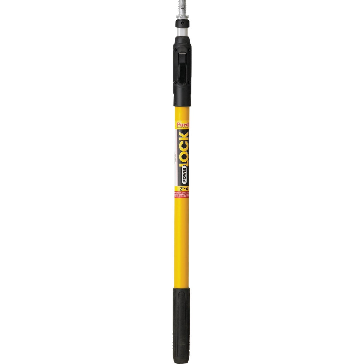 Purdy 140855624 Power Lock Professional Grade Extension Pole, 2-4-Feet — Residential Use, Standard Application