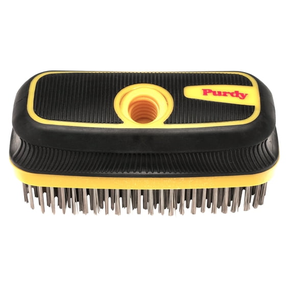 Purdy 140910300 Surface Prep Tool Block Wire Brush (Case of 6), 8"