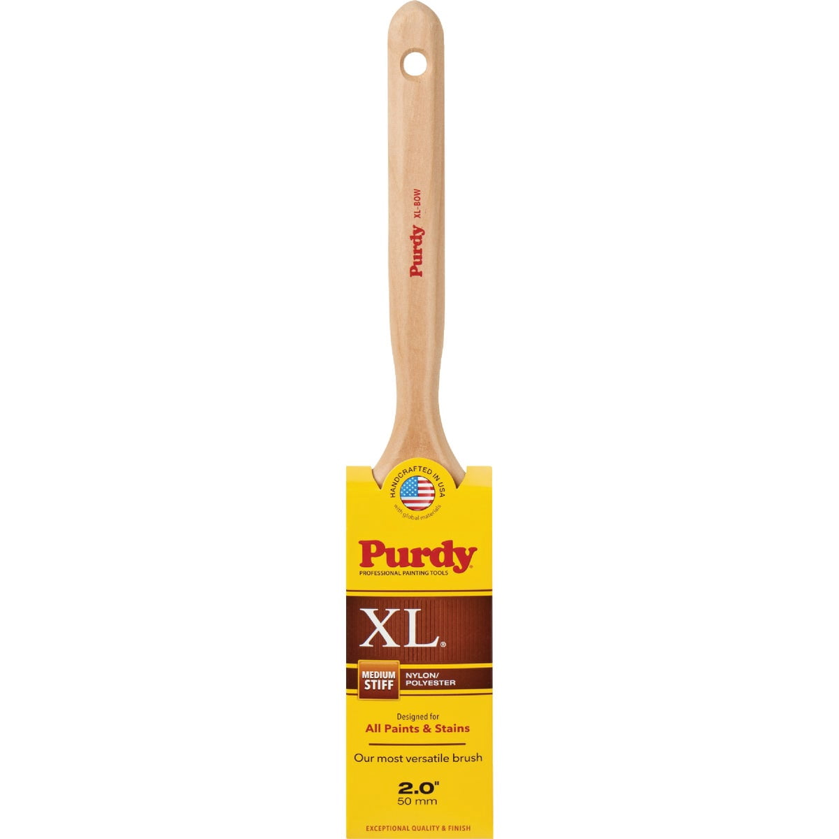 Purdy 144064320 XL Series Bow Flat Sash Paint Brush, 2 inch 5 Pack