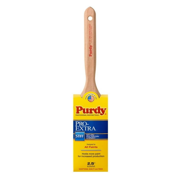 Purdy 144100725 Pro-Extra Series Elasco Flat Trim Paint Brush, 2-1/2 inch