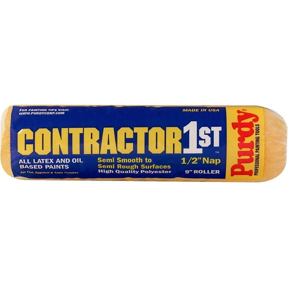 Purdy 144688093 Contractor 1st, 9 inch x 1/2 inch nap