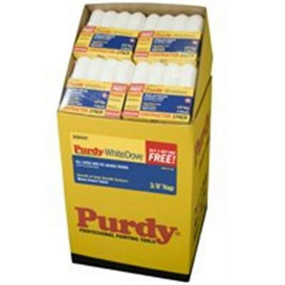 Purdy White Dove 9 In. x 3/8 In. Woven Fabric Roller Cover (4-Pack) 14B863400