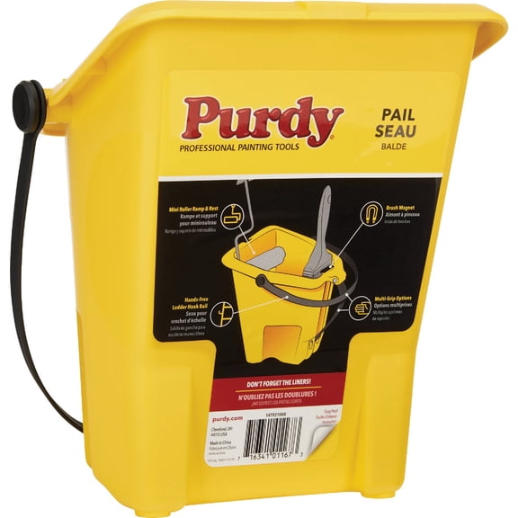 Purdy 14T921000 Painter's Pail, Yellow