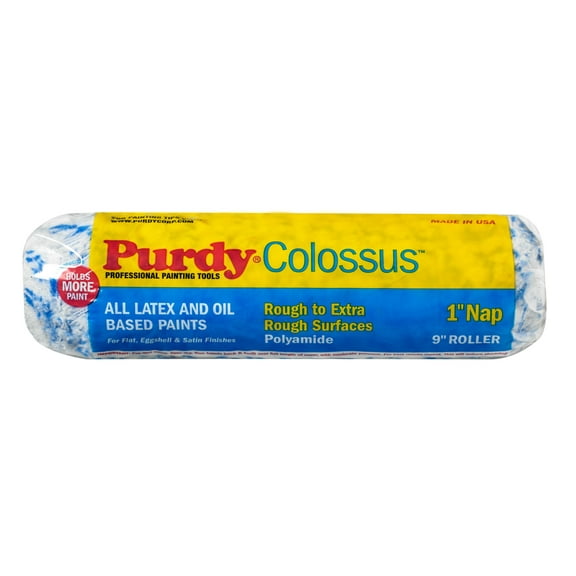 Purdy Colossus Roller Cover, 9 in. x 1 in., 1 each