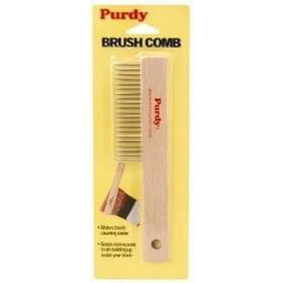 Purdy Brush Comb - Cleans Paintbrush Bristles, Maintains Brush Shape - 7-Inch