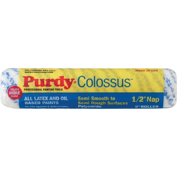 Purdy Colossus Roller Cover Polyamide 1/2 " Nap 9 "