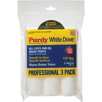 Purdy Corp. Purdy White Dove Professional Woven Fabric Roller Cover, Case of 4