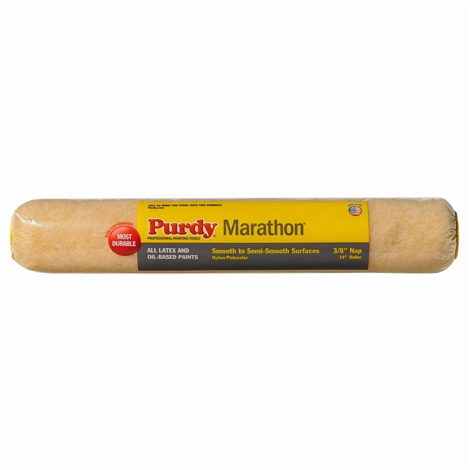 Purdy Ultra Finish Jumbo Mini Roller Cover, 4-1/2 x 3/8., 2