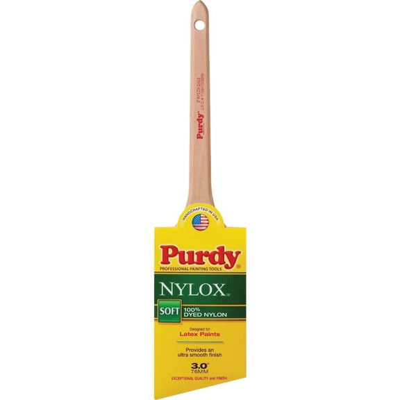 Purdy Nylox 3 in. W Soft Angle Paint Brush