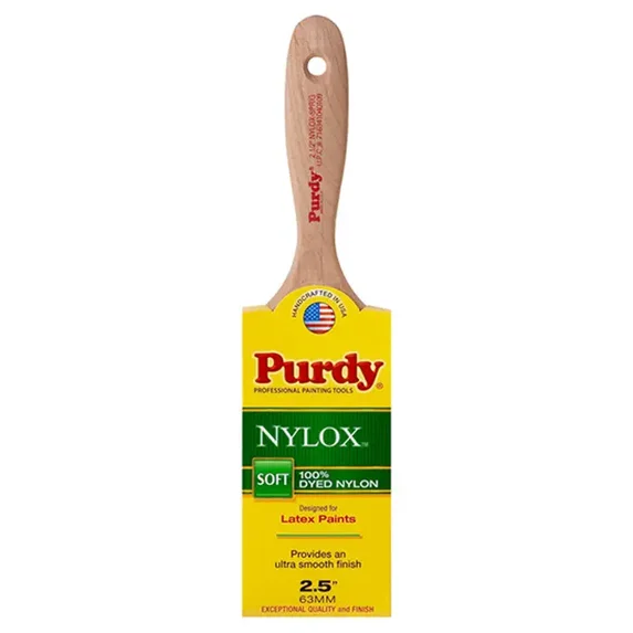 Purdy Nylox Sprig 2-1/2 in. W Soft Flat Paint Brush