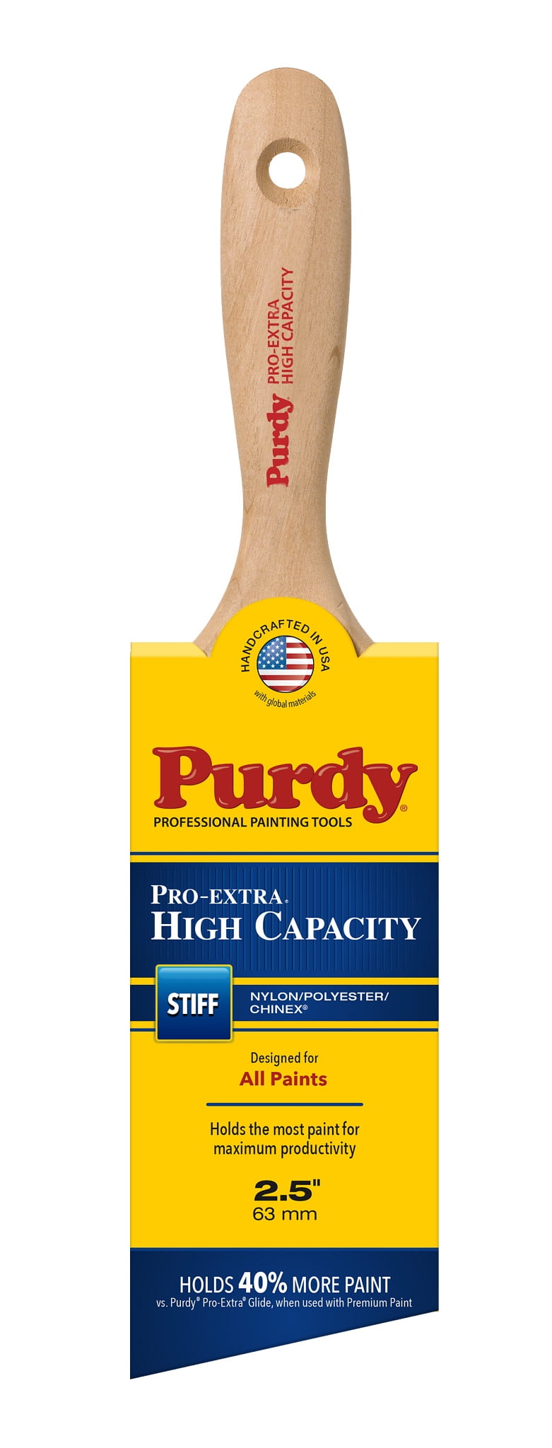 Purdy Pro-Extra High Capacity Paint Brush, 2-1/2 in.