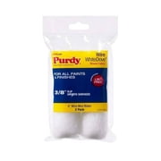 Purdy 4" Paint Roller Cover, 3/8" Nap, Woven Dralon, 2 PK 140606042