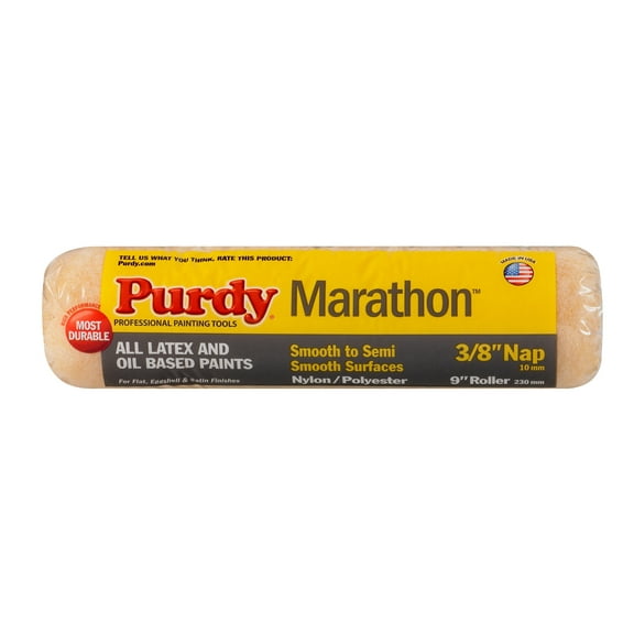 Purdy Marathon Roller Cover, 9 in. x 3/8 in., 1 each