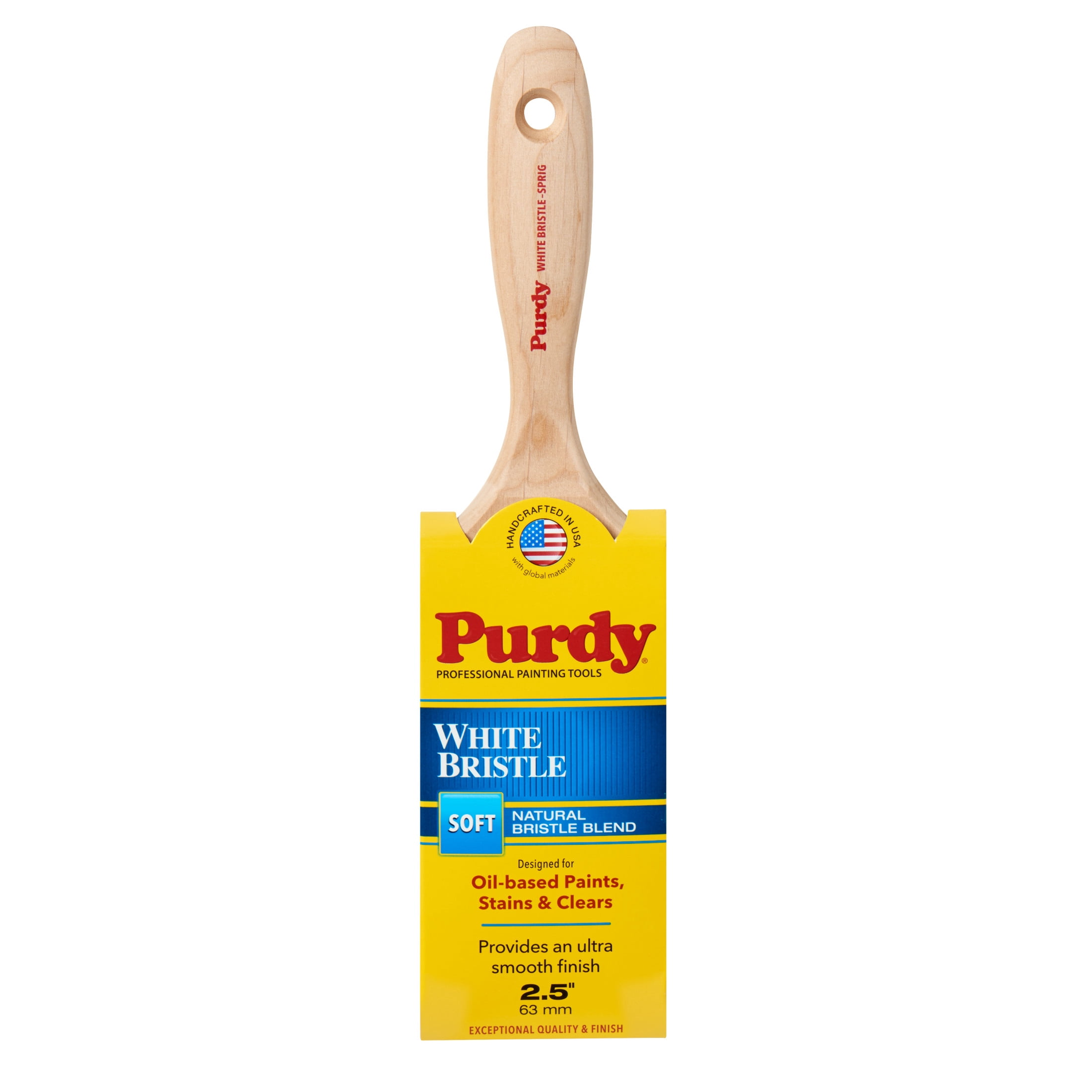Purdy White Bristle Sprig, 2-1/2 in.